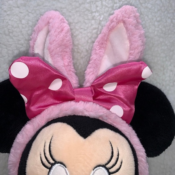 Minnie Mouse plush pink Easter bunny 20" bunny ears Disney Just Play - Picture 5 of 12